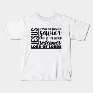 Names of Jesus Kids T-Shirt